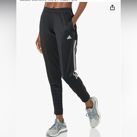 Adidas Tiro 21 Track Striped Workout Running Pants - Picture 1 of 11